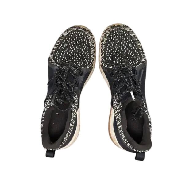 Adidas Shoes Womens 7 Athletic Trainers PureBoost All Terrain Running Knit Black - Picture 8 of 15